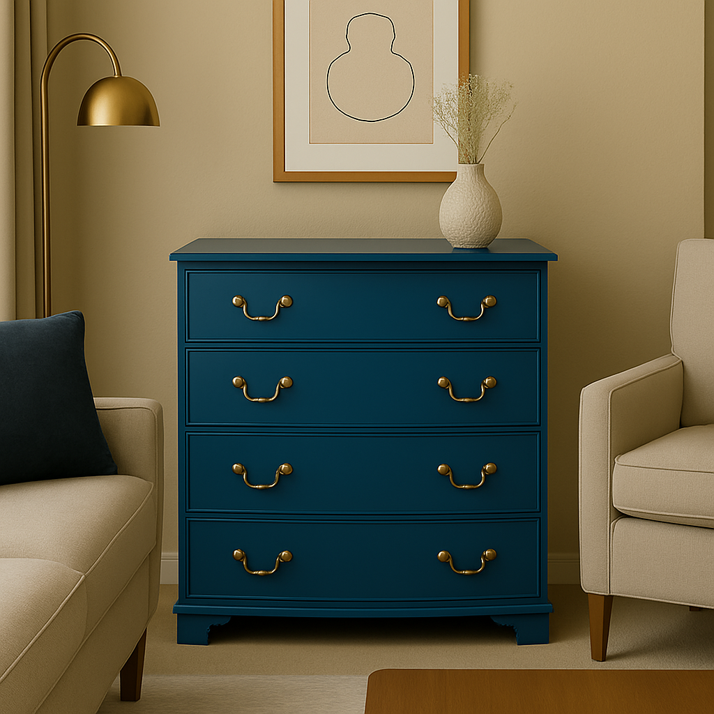 Vintage Green Dresser: Timeless Elegance and Charm