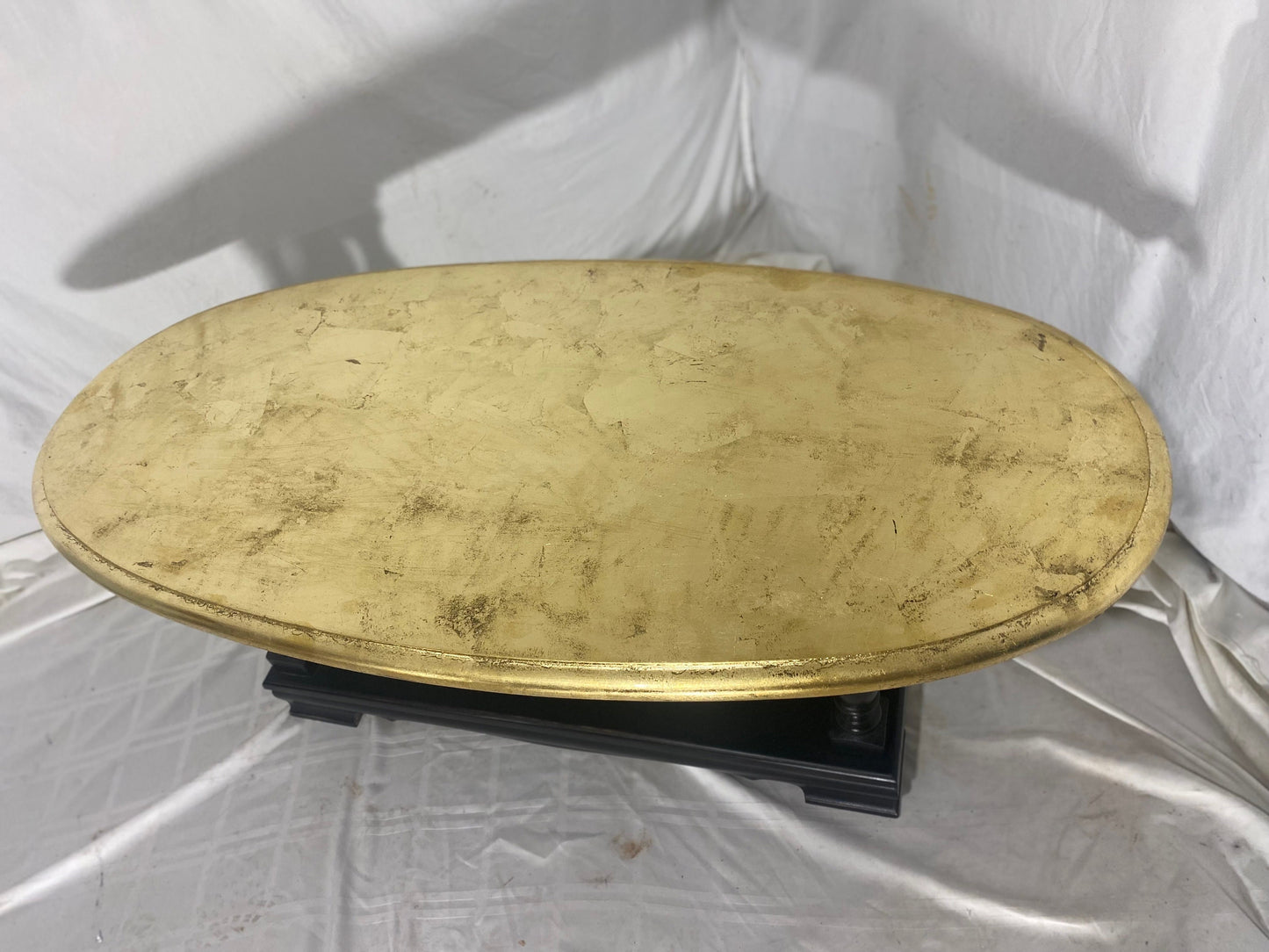 Luxurious Gold Leaf Coffee Table - Vintage Furniture 5